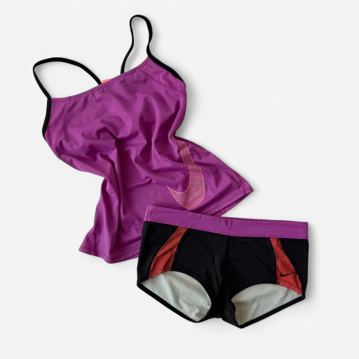Nike Purple Graphic Tank + Shorts Set 💜