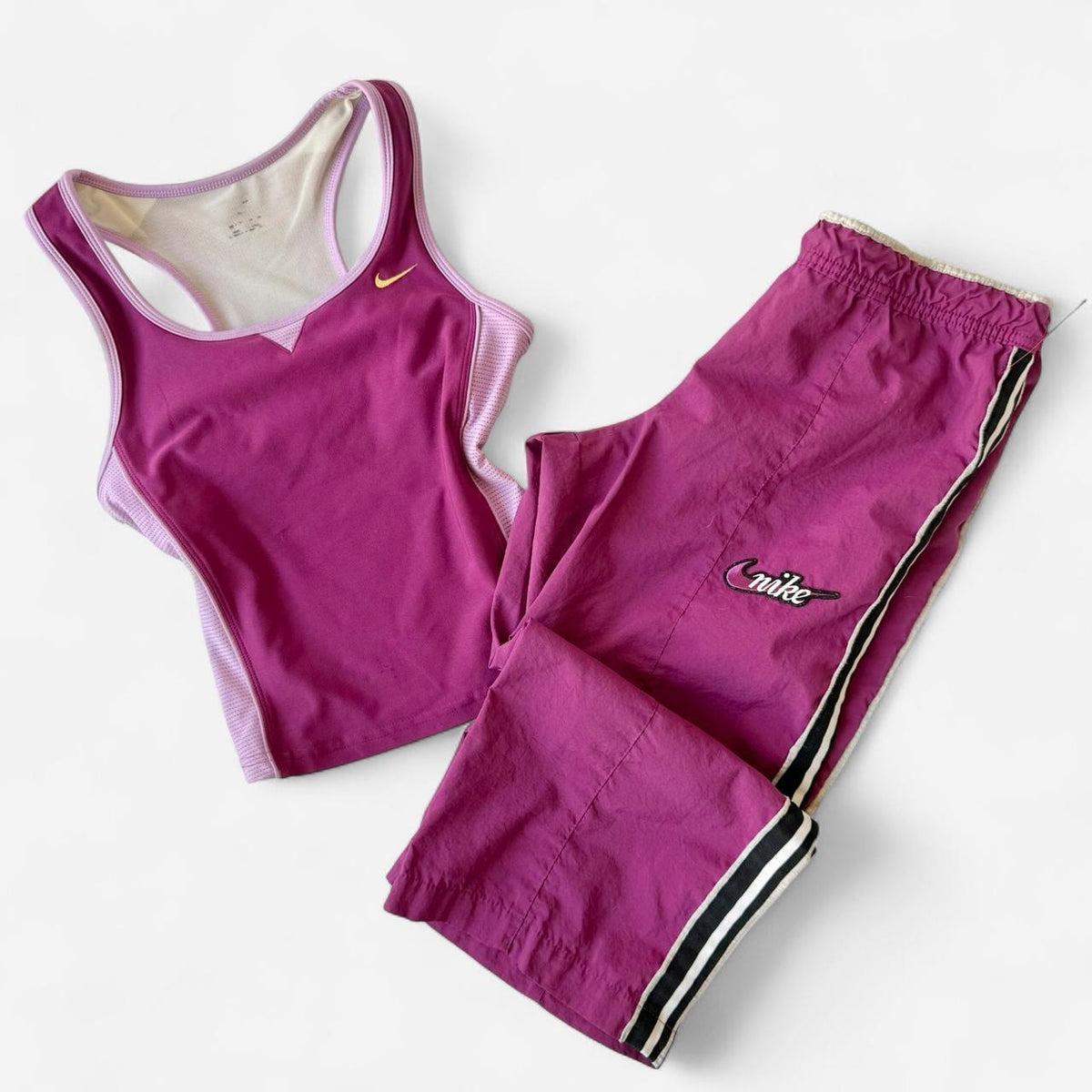 Nike Purple Y2K Track Set