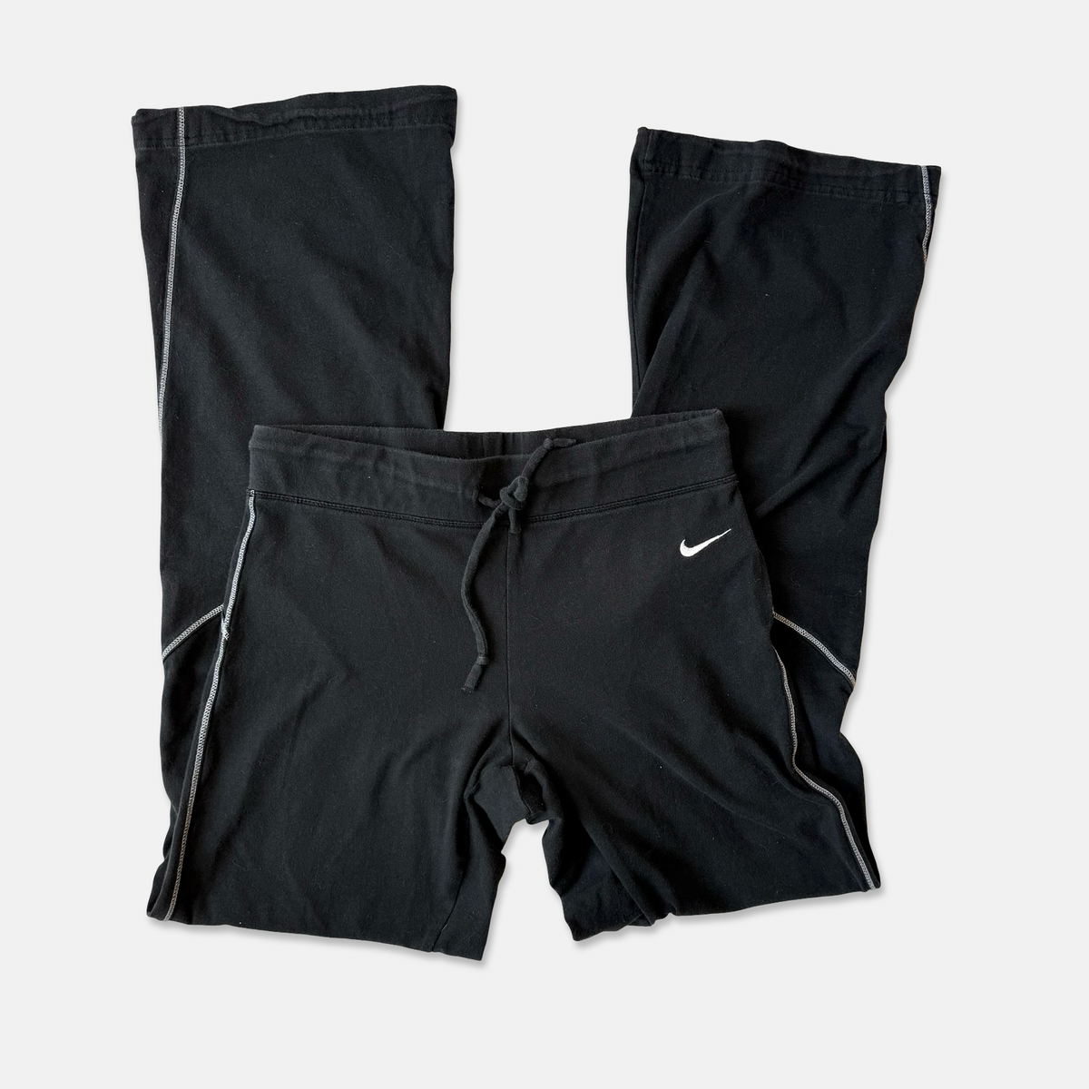 Nike Y2K Red Black Flare Pant Set