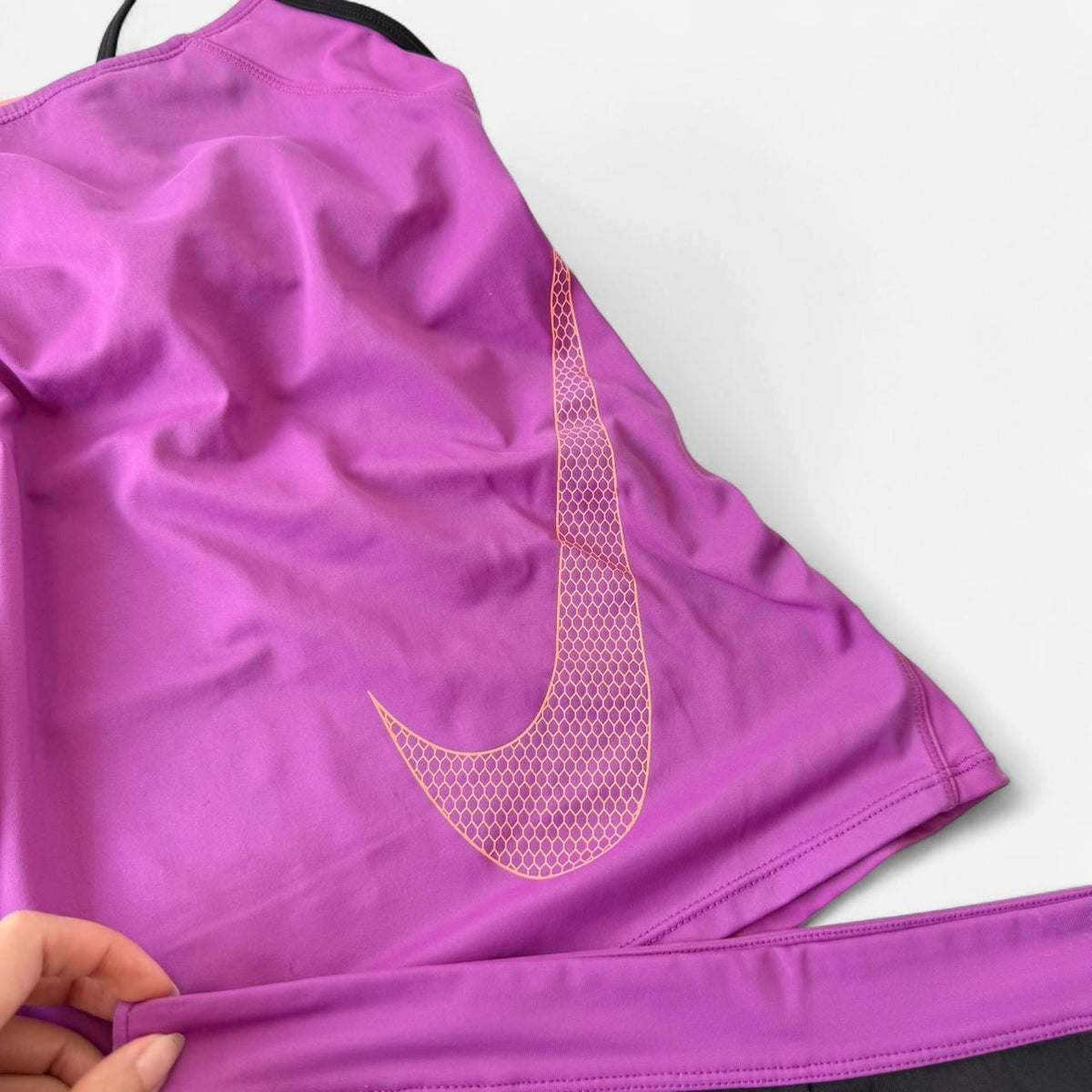 Nike Purple Graphic Tank + Shorts Set 💜