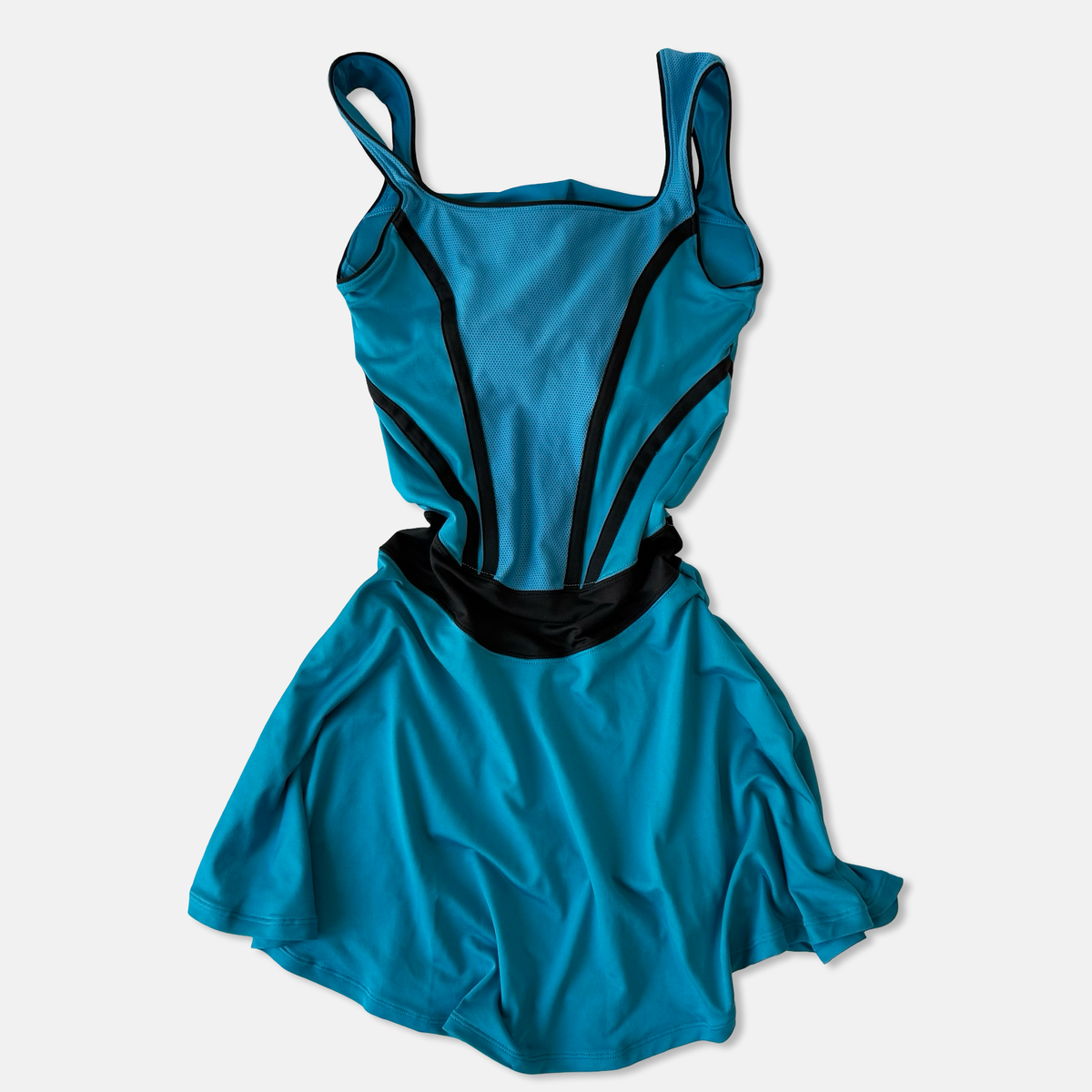 Nike Turquoise Black Tennis Dress 2010 Tenniscore