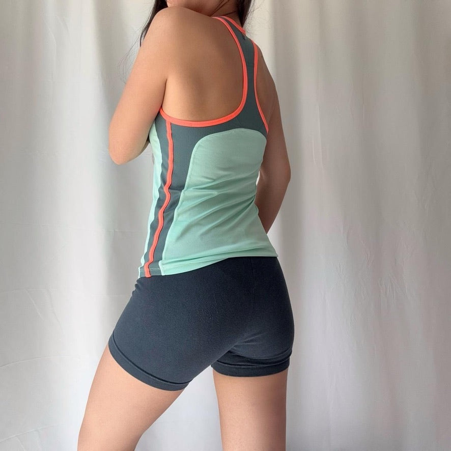 Nike Mixed Era Mint Black Short Set