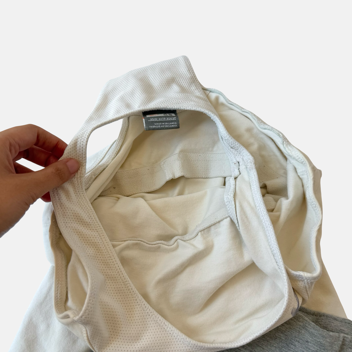 Nike Mixed Era White Gray Lounge Short Set