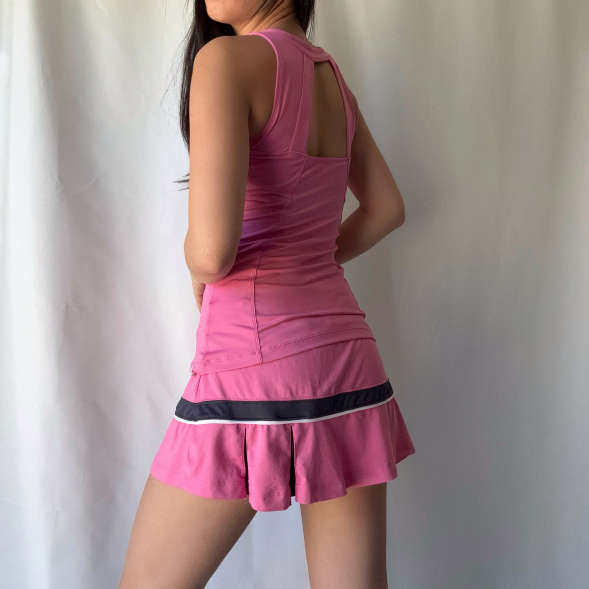 Nike Rare Wimbledon Pink Tennis Skort Set