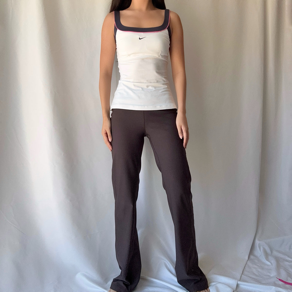 Nike Pink Black Brown and White Activewear Set