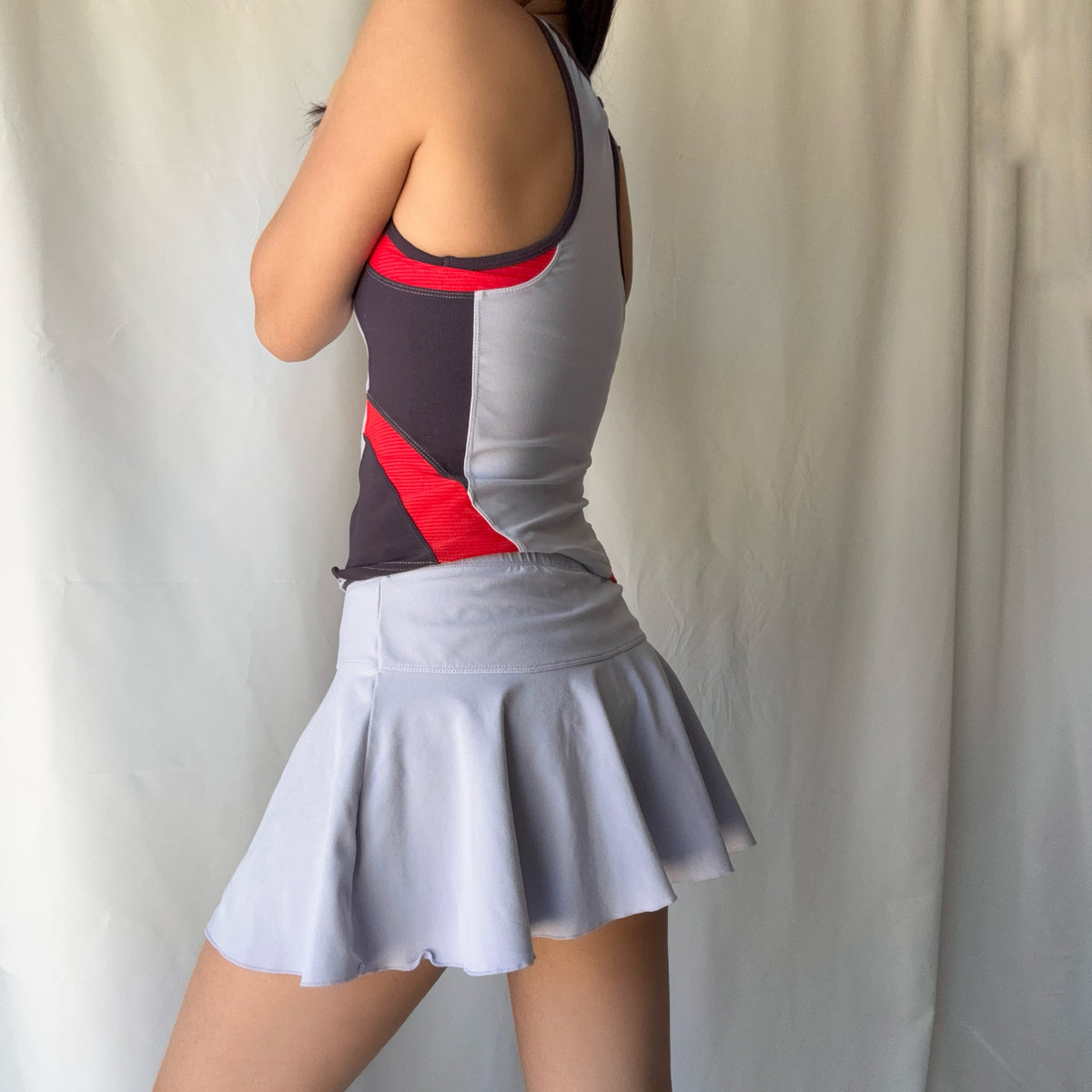 Nike Y2K Lilac Tennis Skirt Set