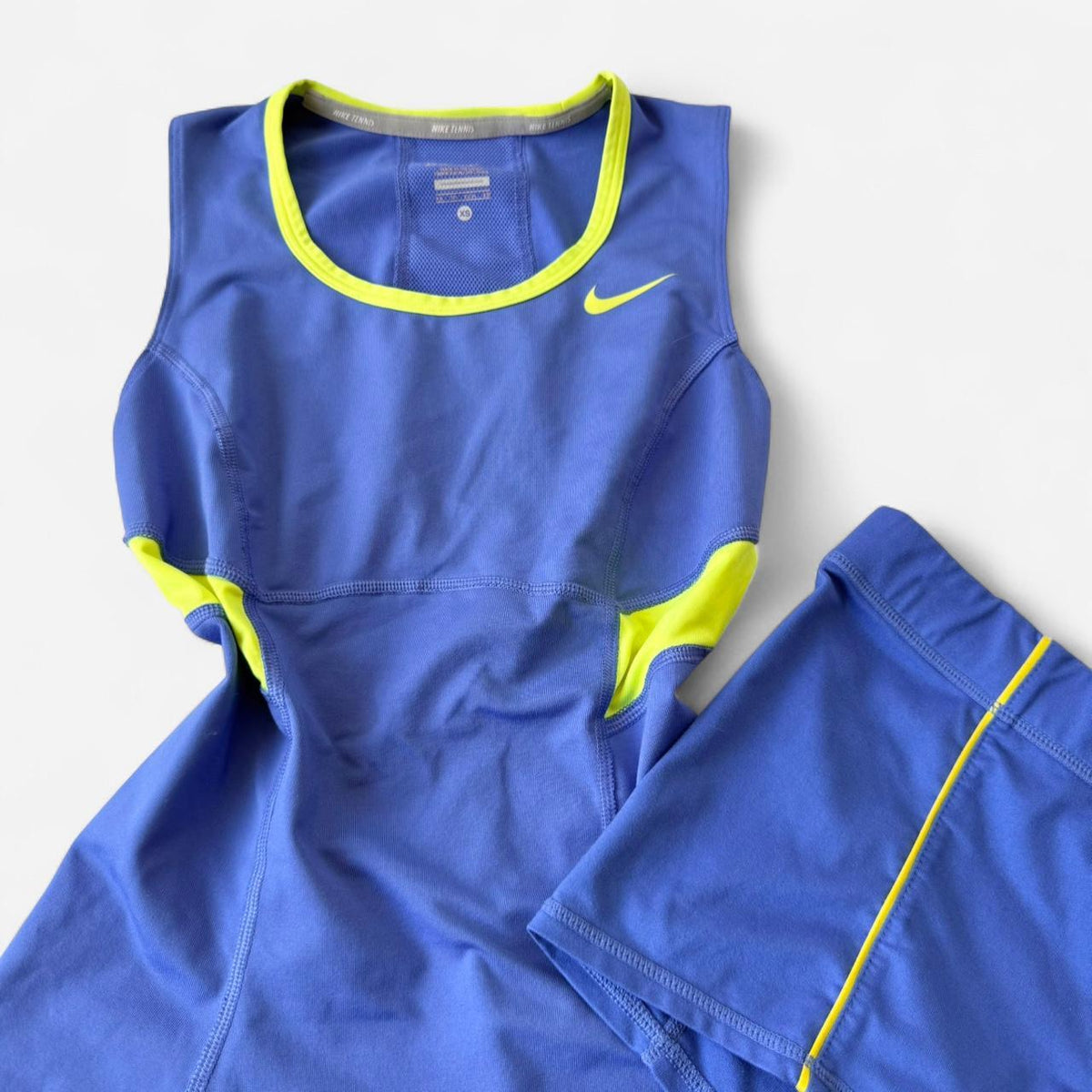 Nike Blue & Neon Short Set