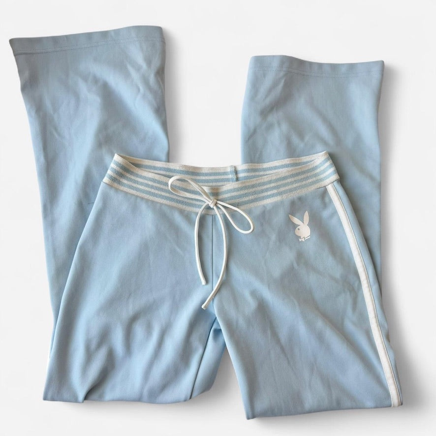 Vintage 90s Playboy Baby Blue Cami & Track Pants Set