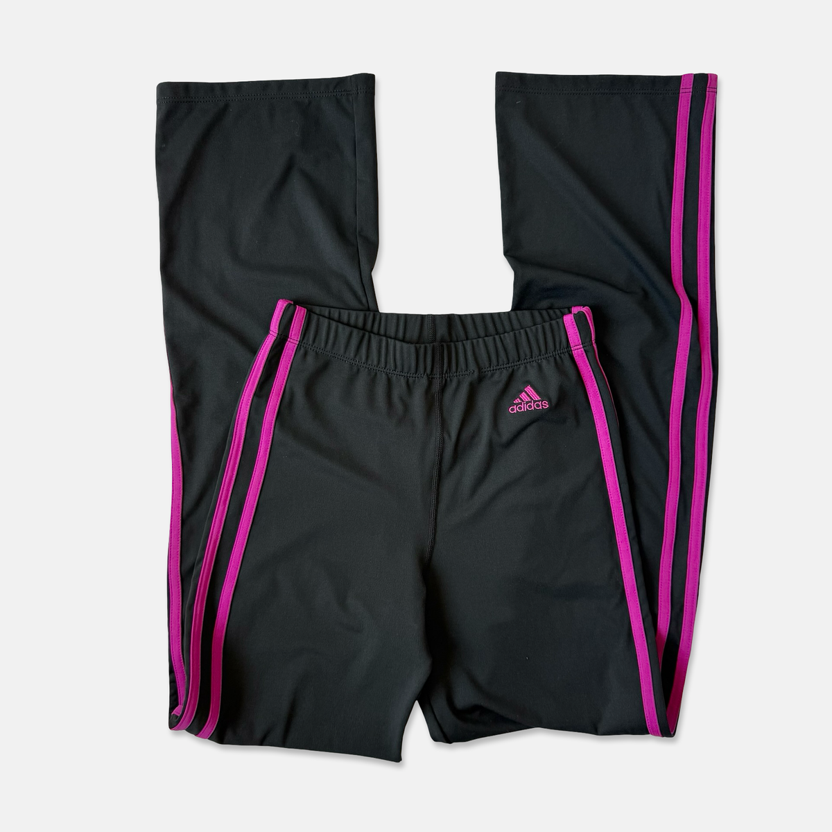 Adidas Vintage 90s Purple Black Track Pant Set