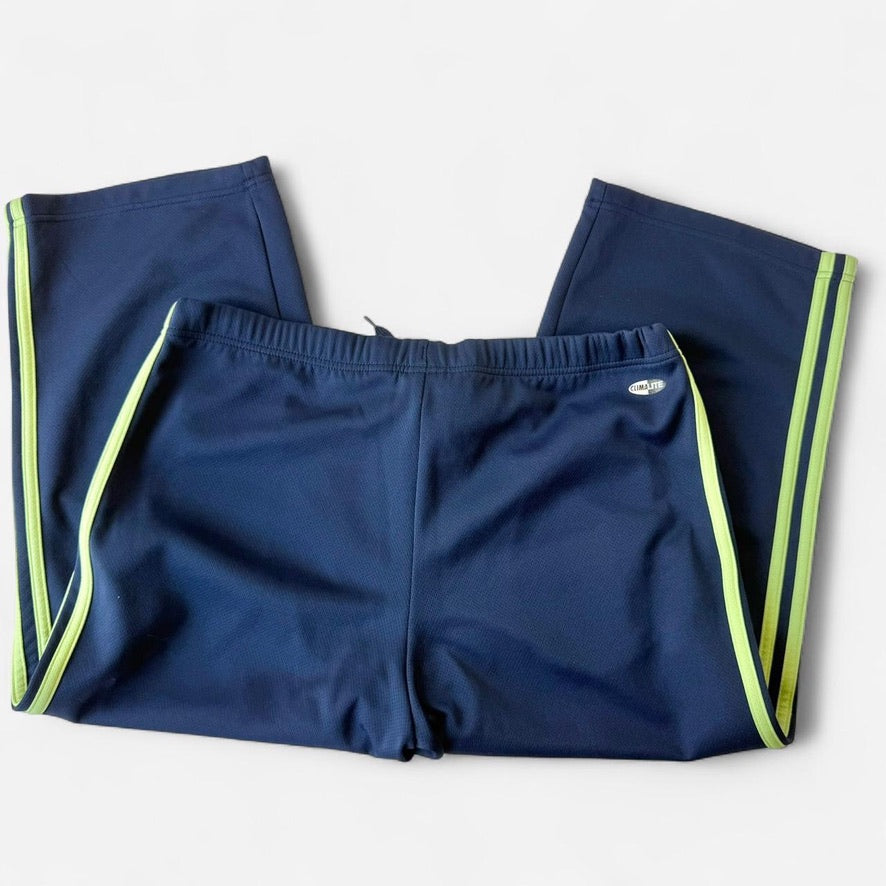 Adidas Y2K Navy Neon Capri Pant Set