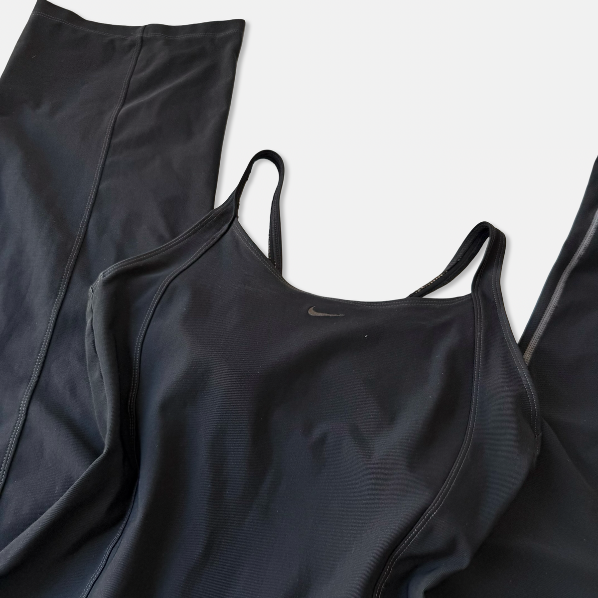 Nike Y2K Black Athletic Jumpsuit