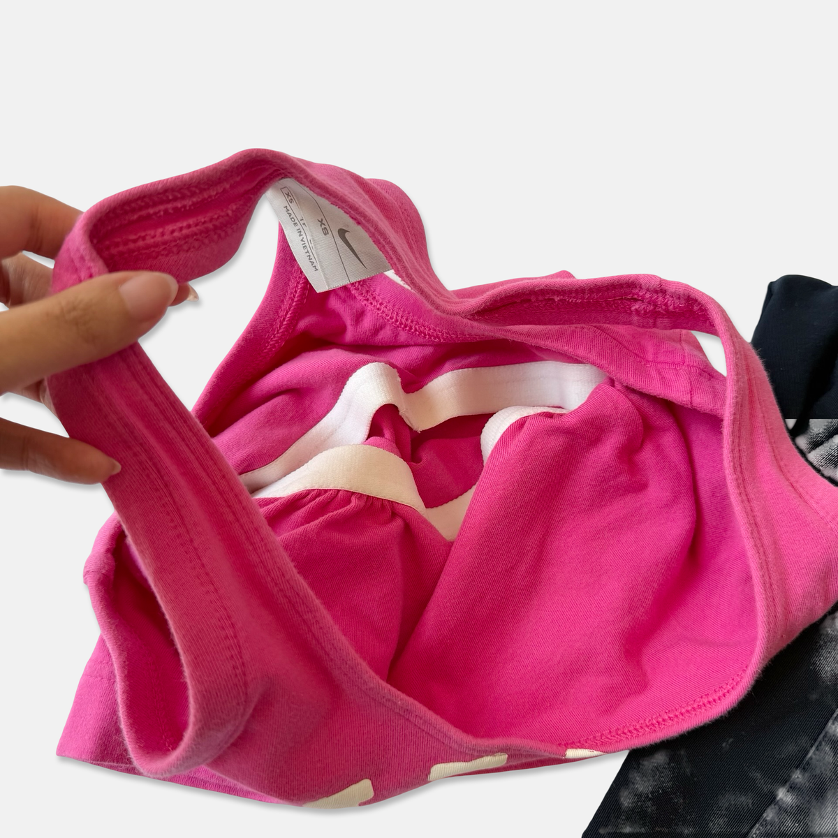 Nike Y2K Pink Black Flare Pant Set