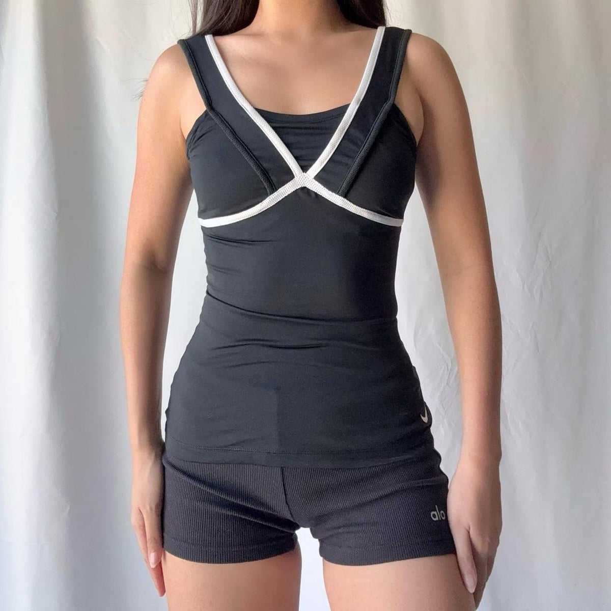Nike Black Strappy Active Tank 🖤