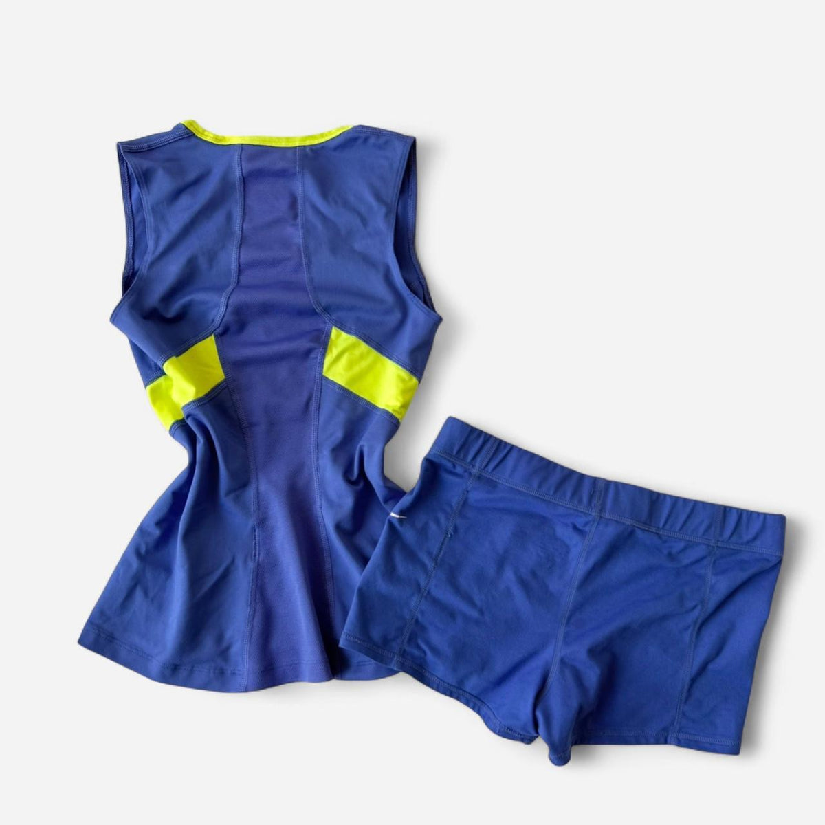 Nike Blue & Neon Short Set