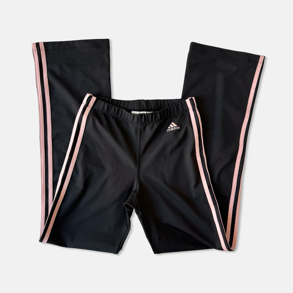 Adidas Y2K Pink Black Track Pant Set