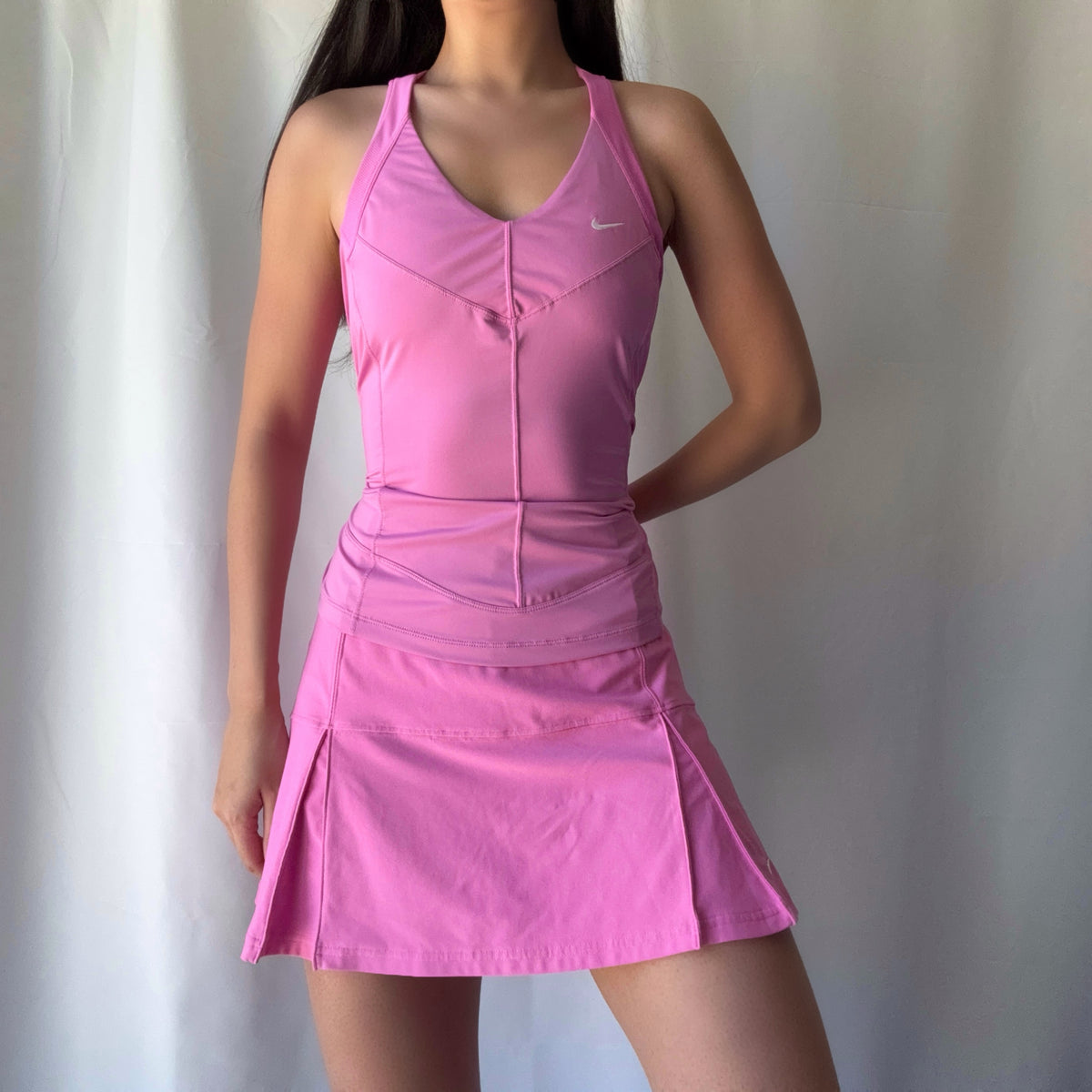Nike Pink Tennis Skort Set