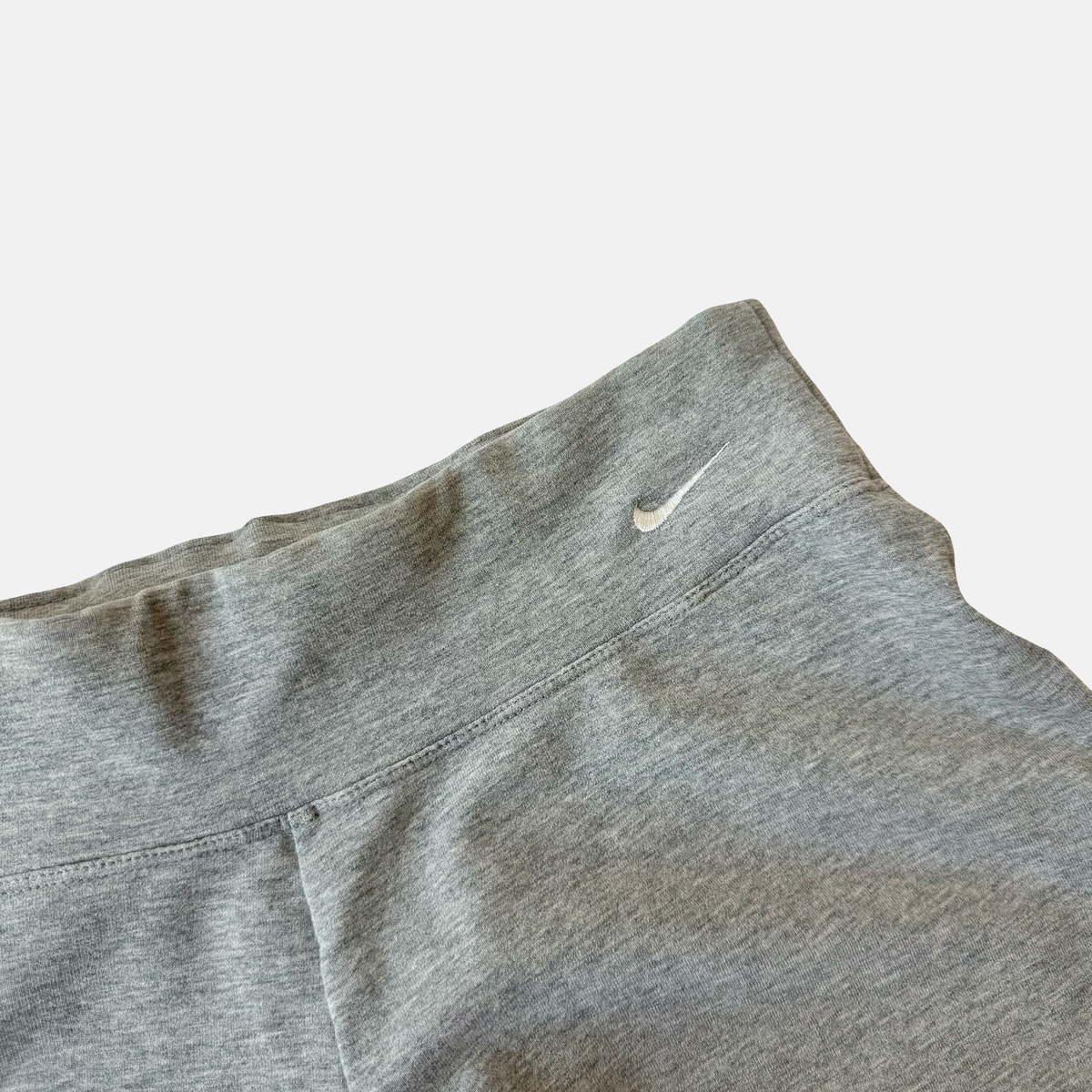 Nike Mixed Era White Gray Lounge Short Set