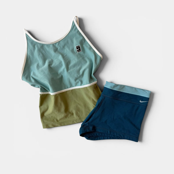 Nike 90s Colorblock Tank Top Rare Vintage Athleisure