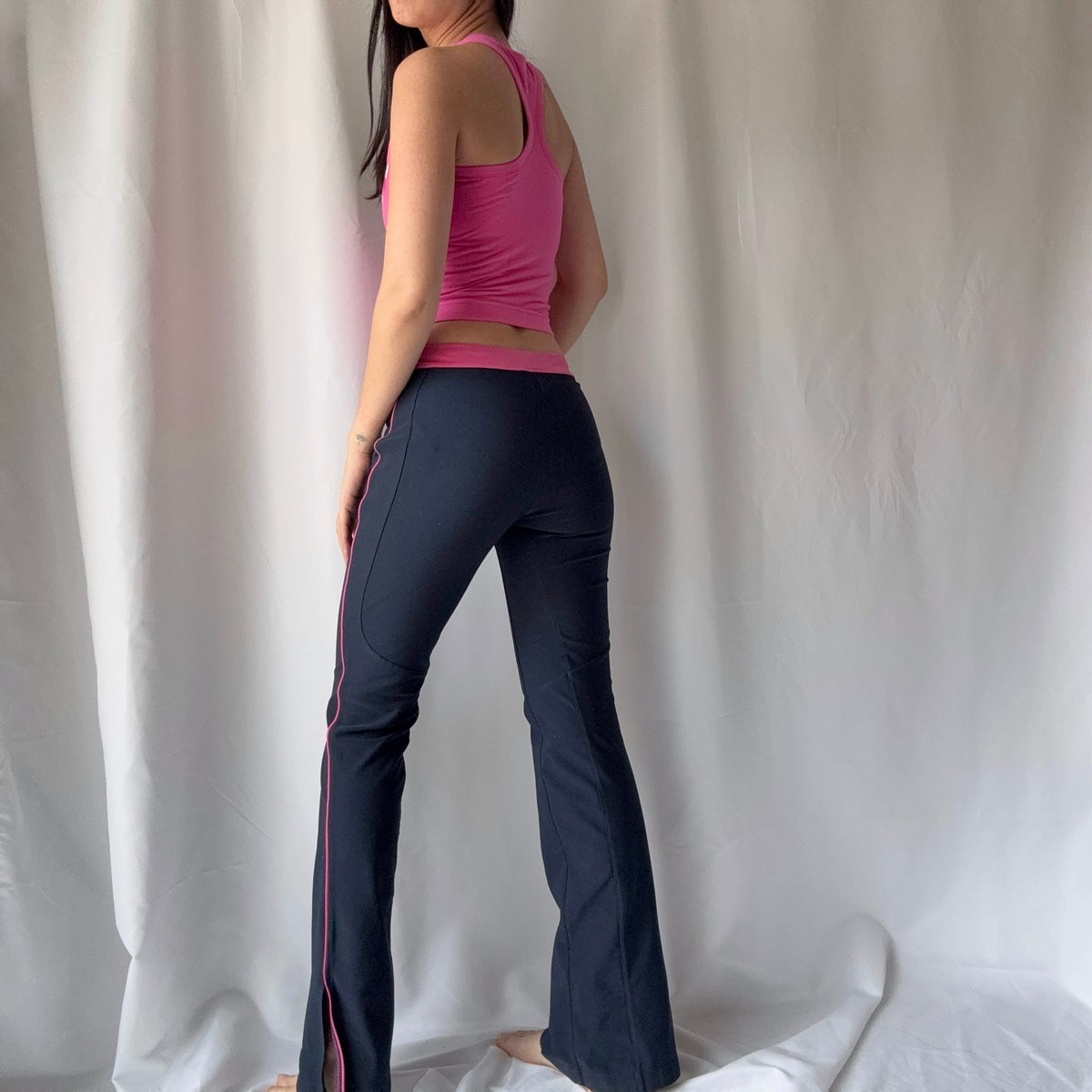 Adidas Mixed Era Pink Black Track Pant Set