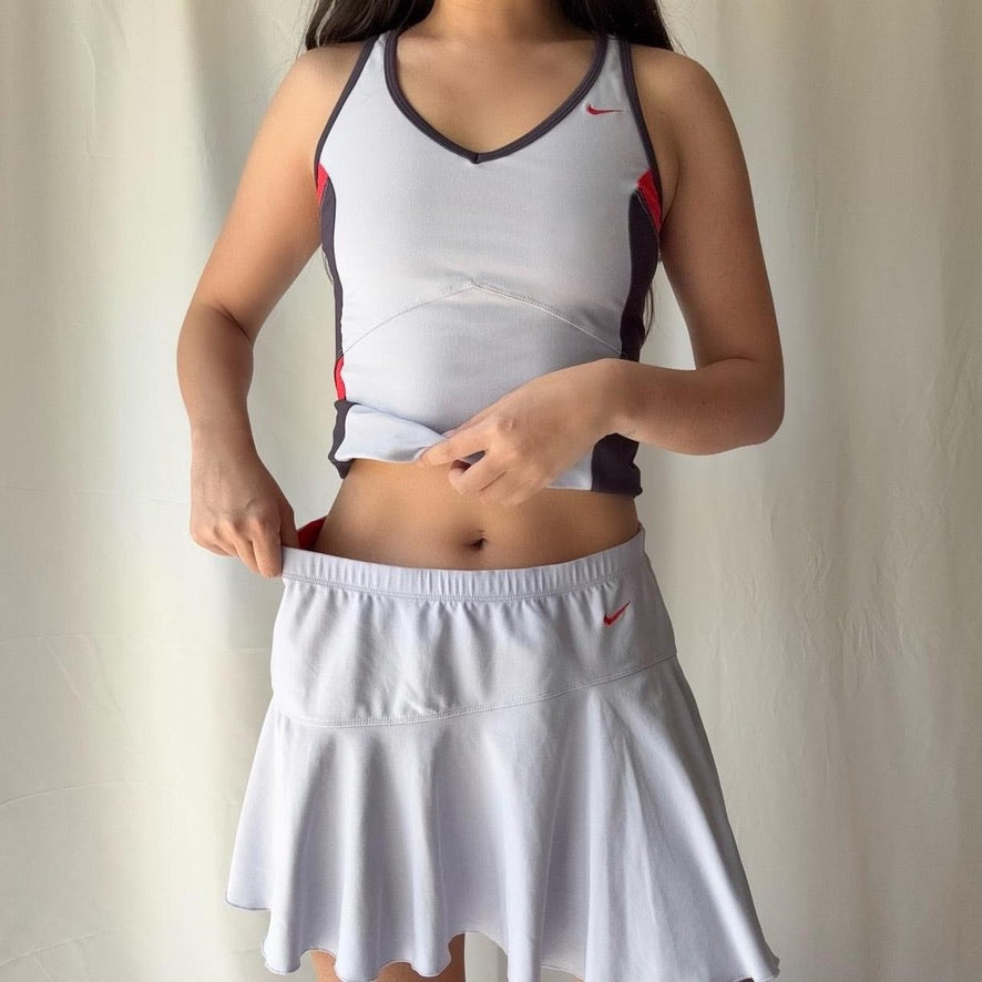 Nike Vintage Lilac Tennis Skirt Set 💜