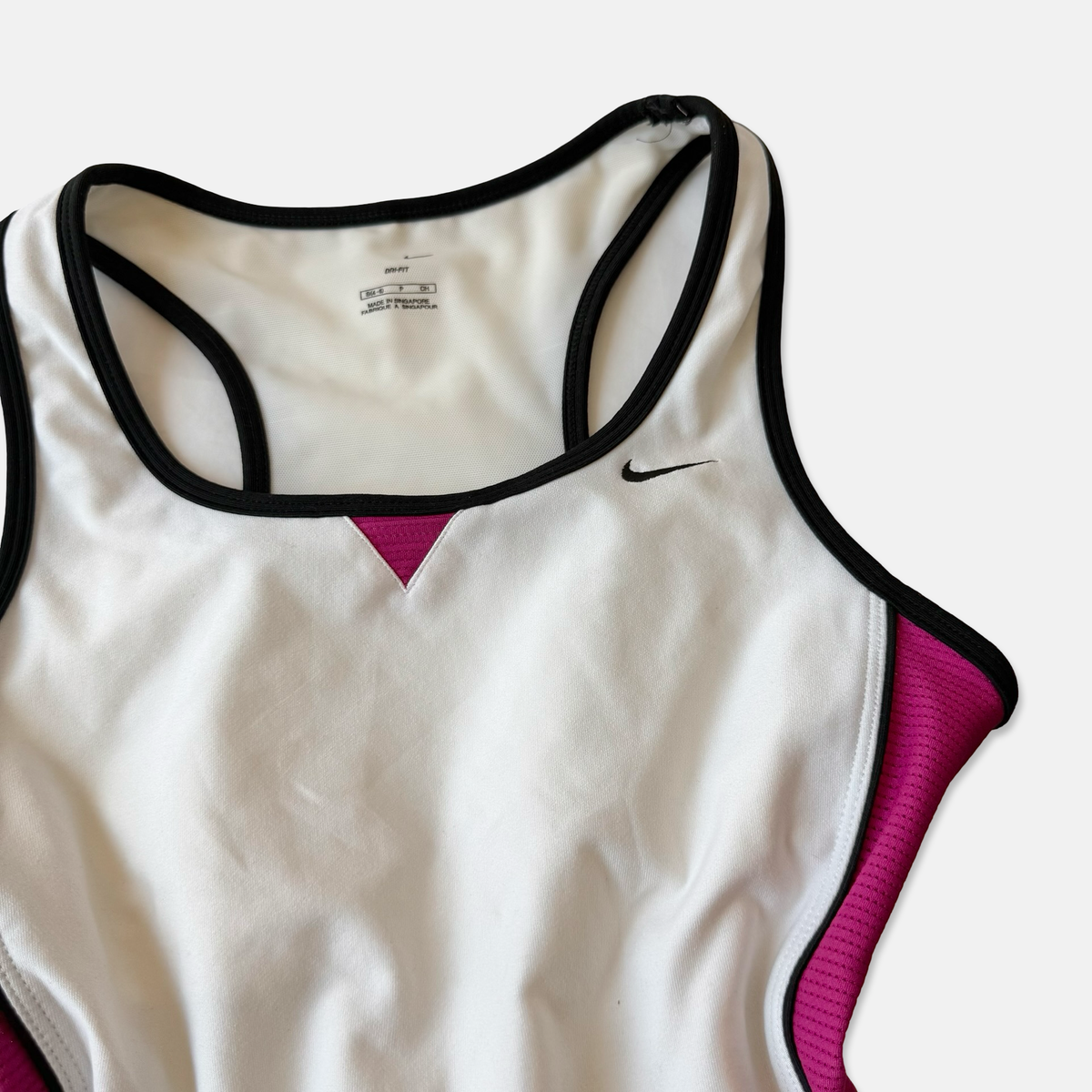Nike Y2K Black Pink Capri Set