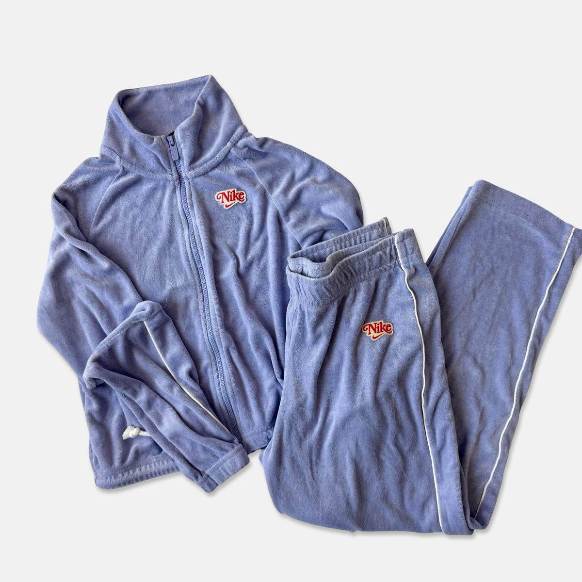 Nike Modern Lavender Velour Track Set