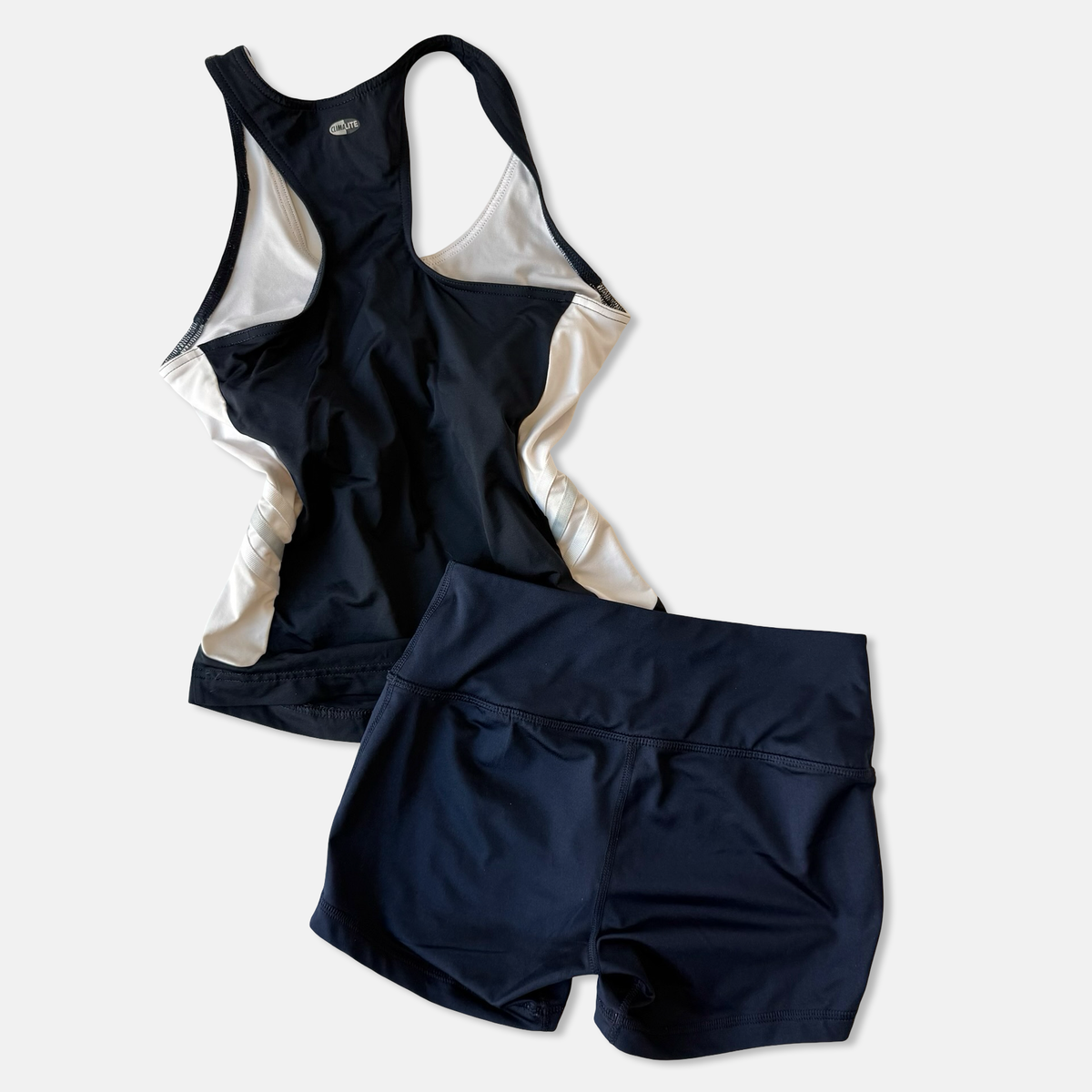 Adidas Navy Blue Active Y2K Short Set