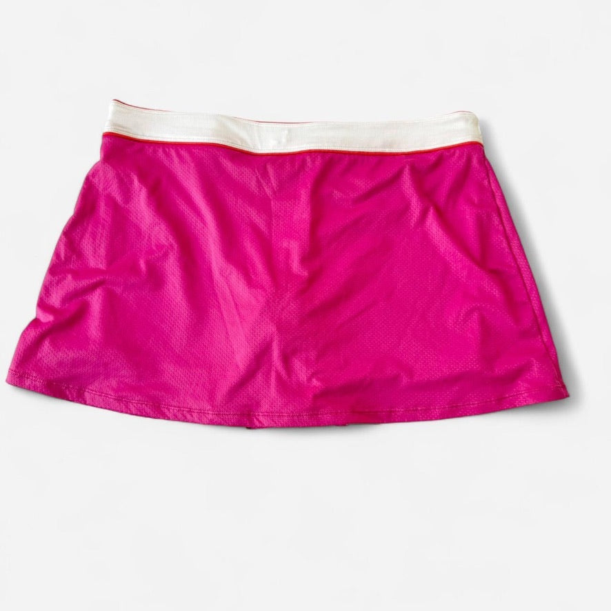 Nike Y2K Skort Set Orange Pink Layered Top Super Rare 💗🧡