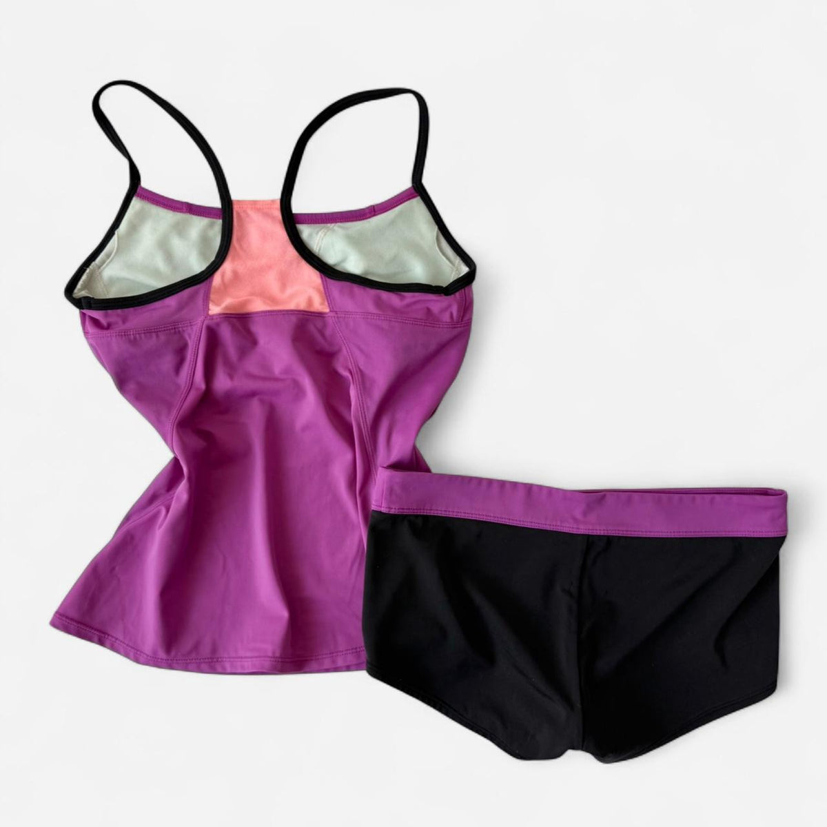 Nike Purple Graphic Tank + Shorts Set 💜