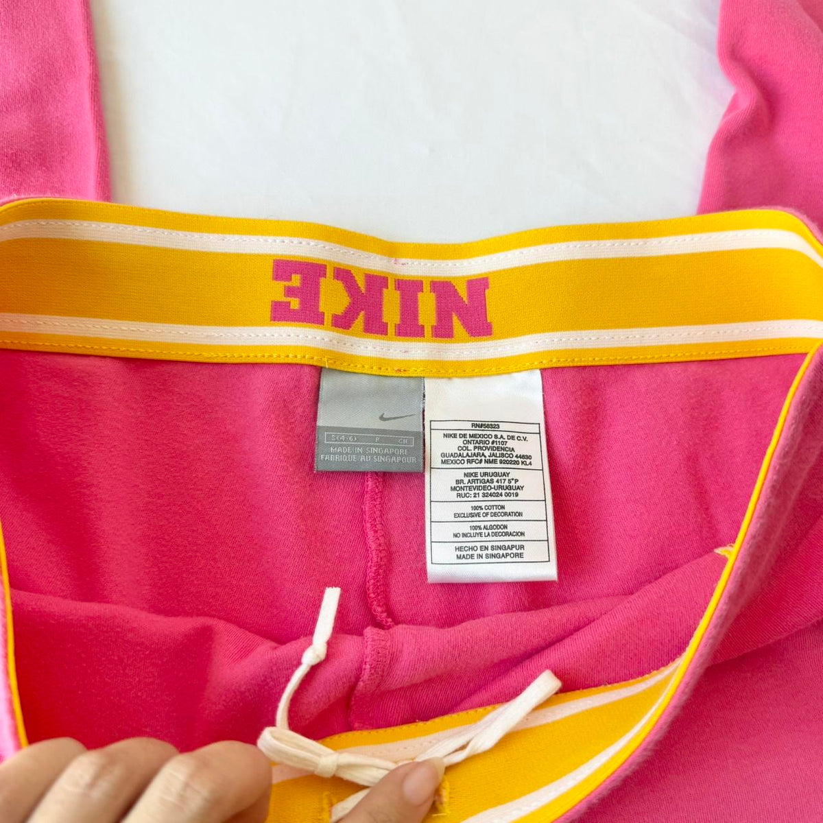 Nike Y2K Pink & White Athleisure Set 💖