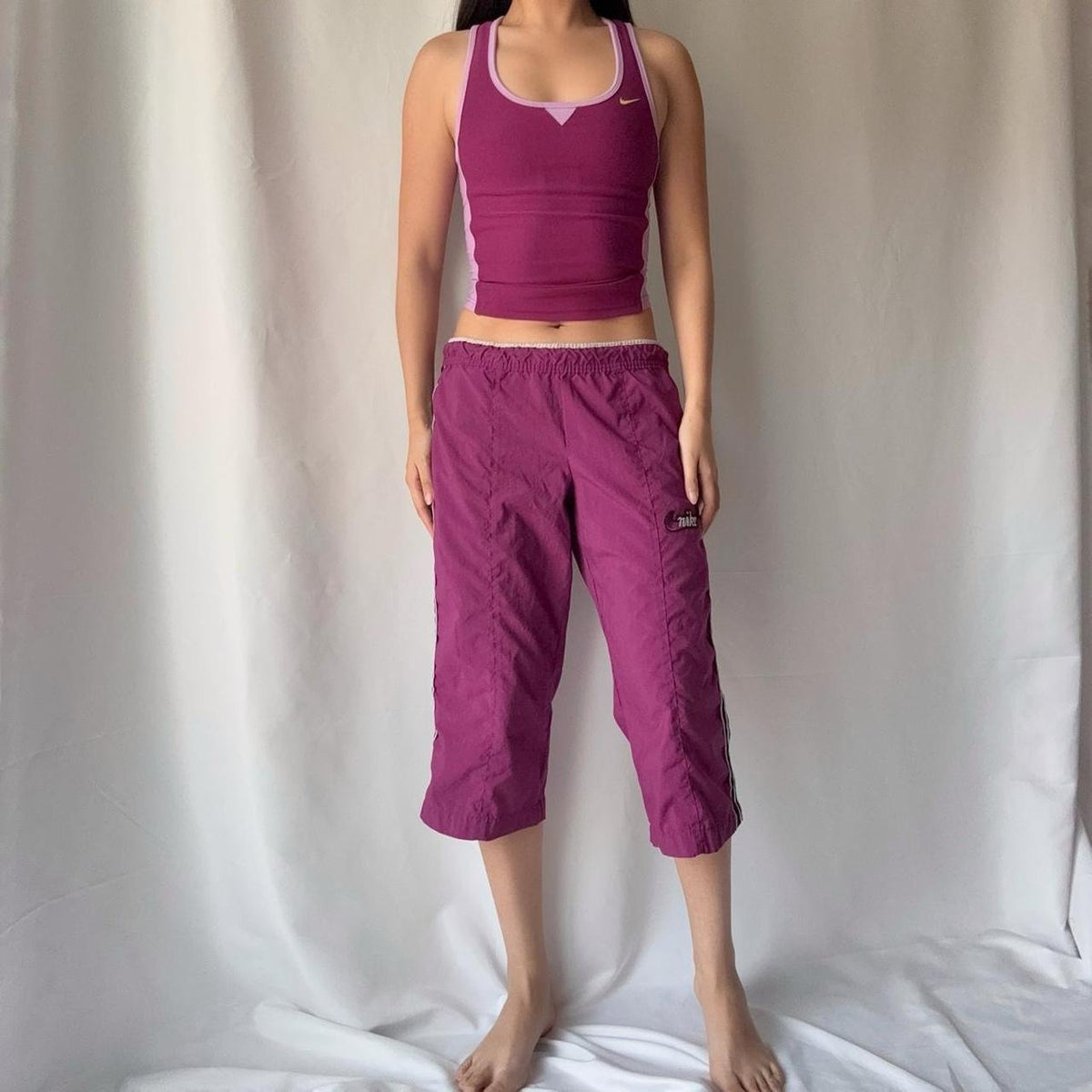 Nike Purple Y2K Track Set