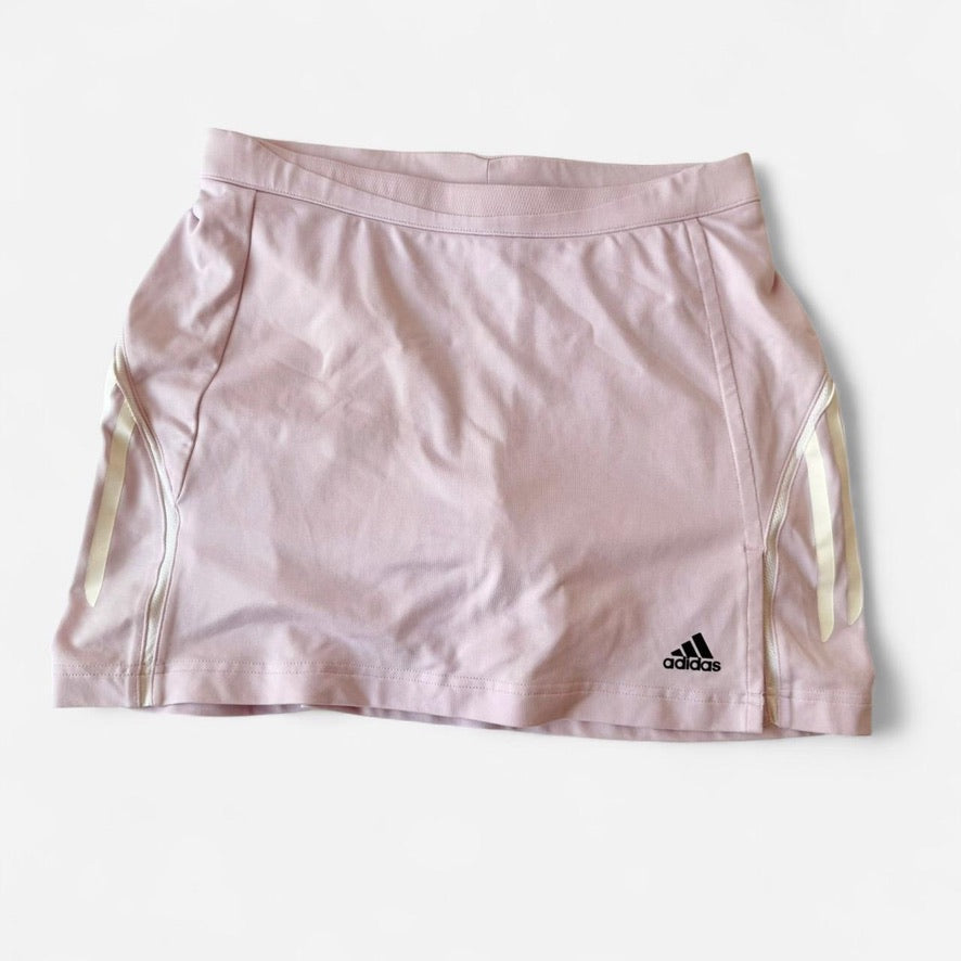 Adidas Mid 2000s Lilac White Tennis Skirt Set