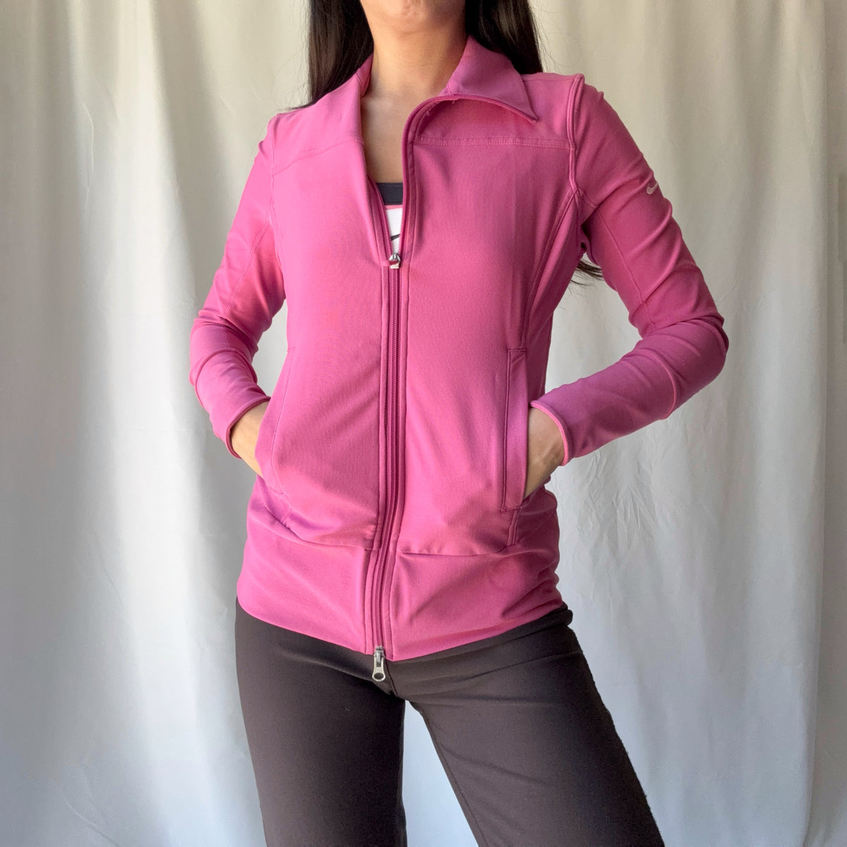 Nike Pink Black Brown and White Activewear Set