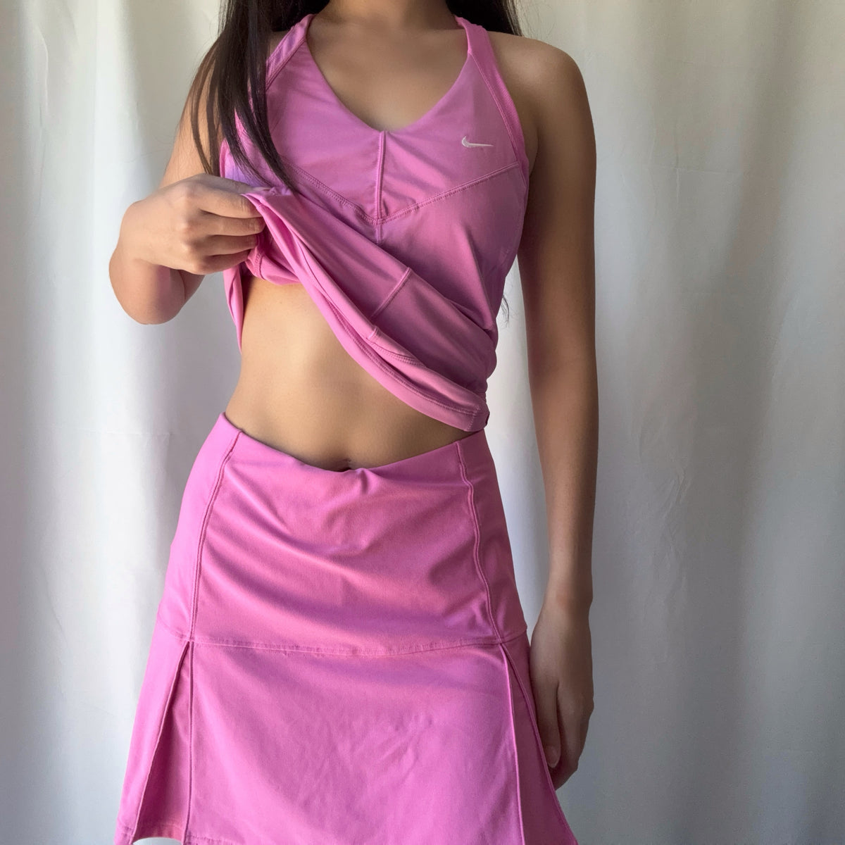 Nike Pink Tennis Skort Set