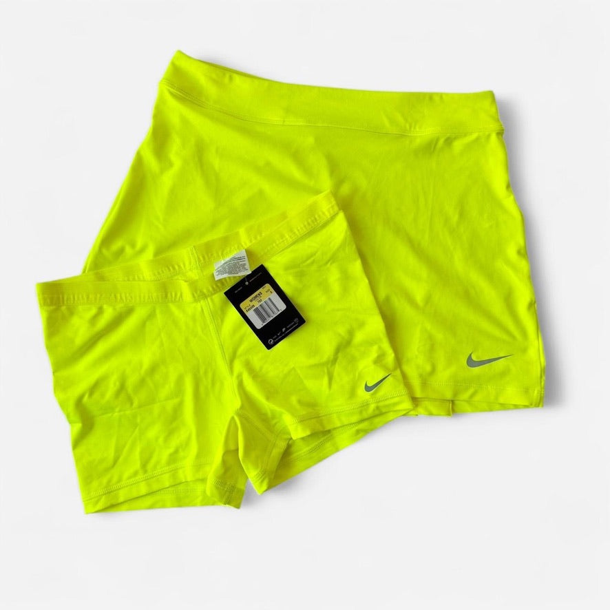 Nike 2010s Blue Neon Tennis Skirt Set