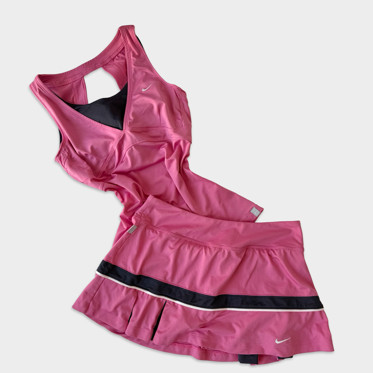 Nike Rare Wimbledon Pink Tennis Skort Set