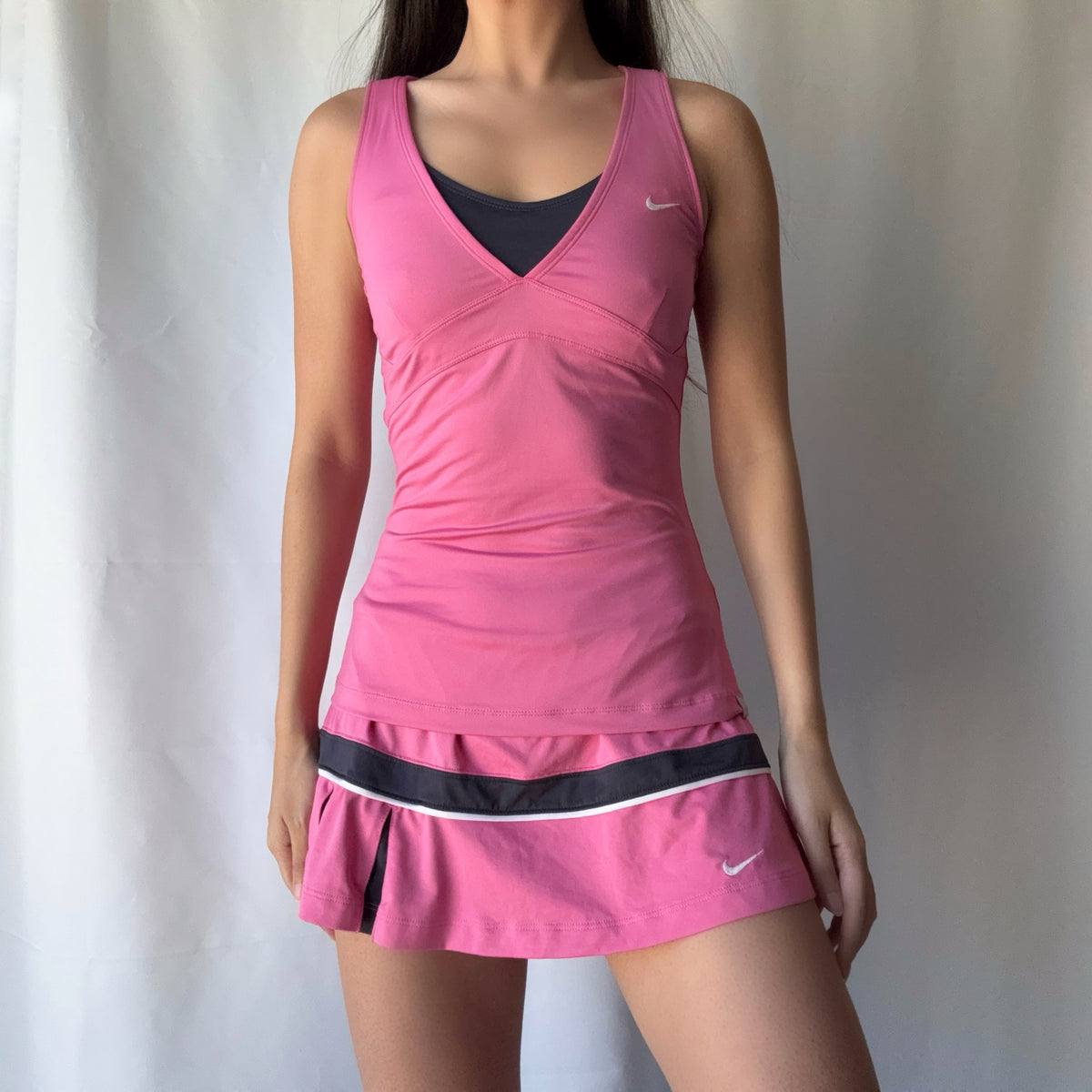 Nike Rare Wimbledon Pink Tennis Skort Set