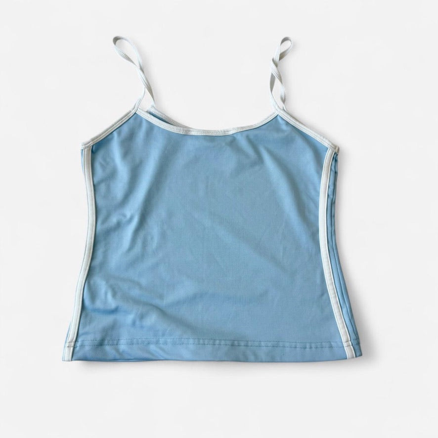 Vintage 90s Playboy Baby Blue Cami & Track Pants Set