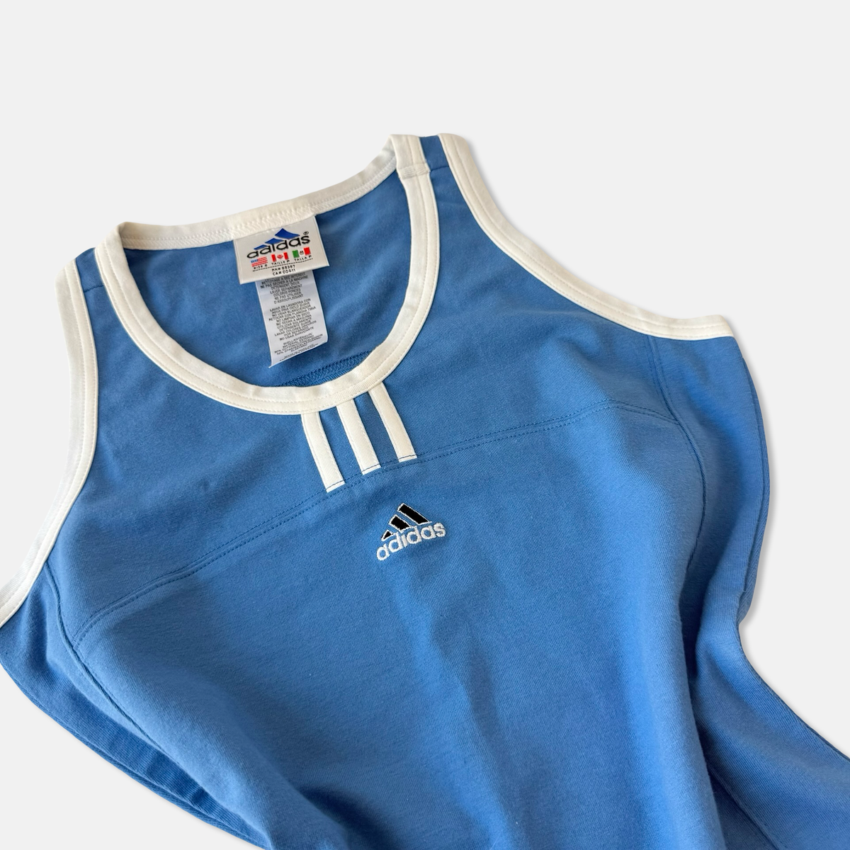 Adidas 90s Y2K Blue Gray Athletic Short Se