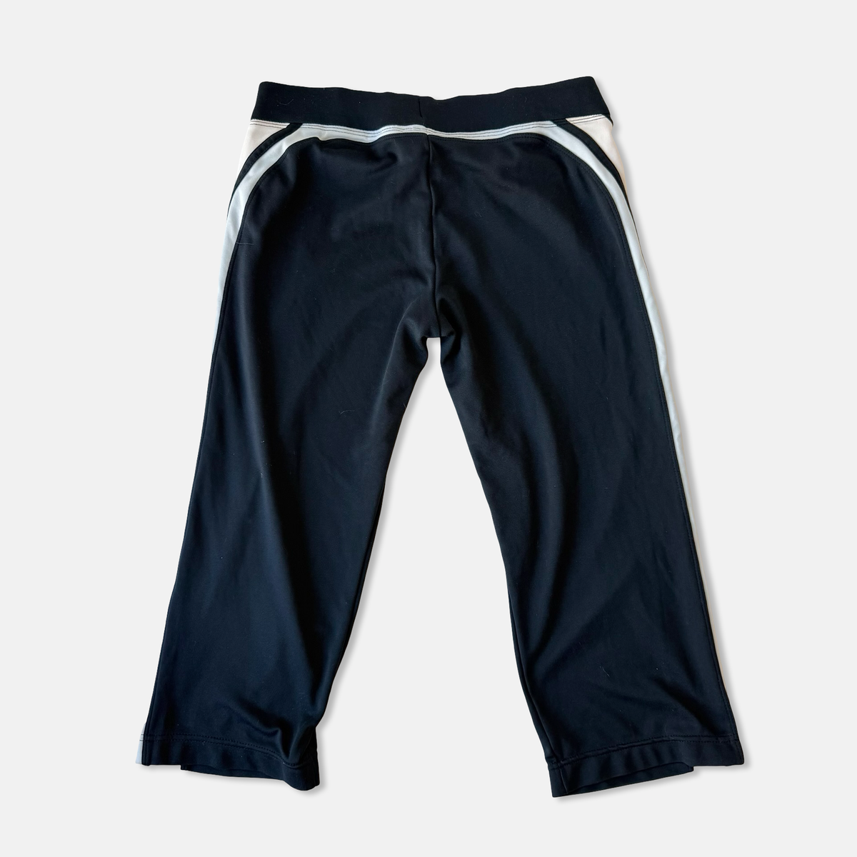 Nike Mixed Era Blue Gray Black Capri Set