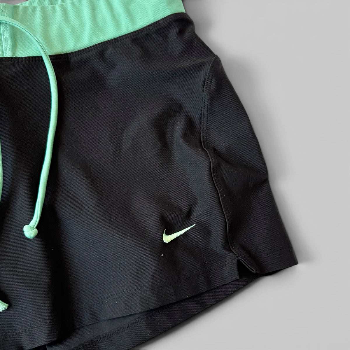 Nike Y2K Mint White Active Short Set Tennis Athleisure