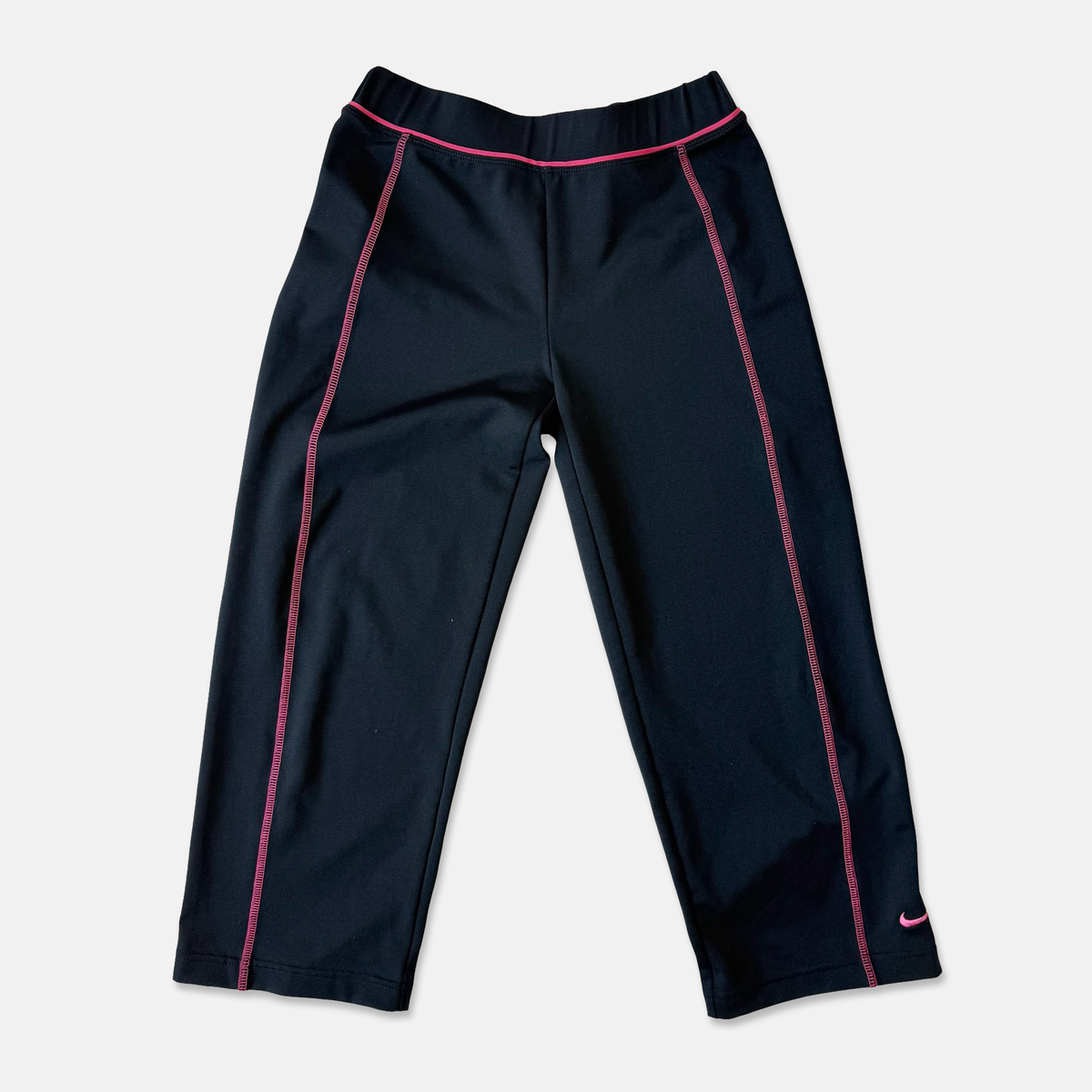 Nike Y2K Black Pink Capri Set