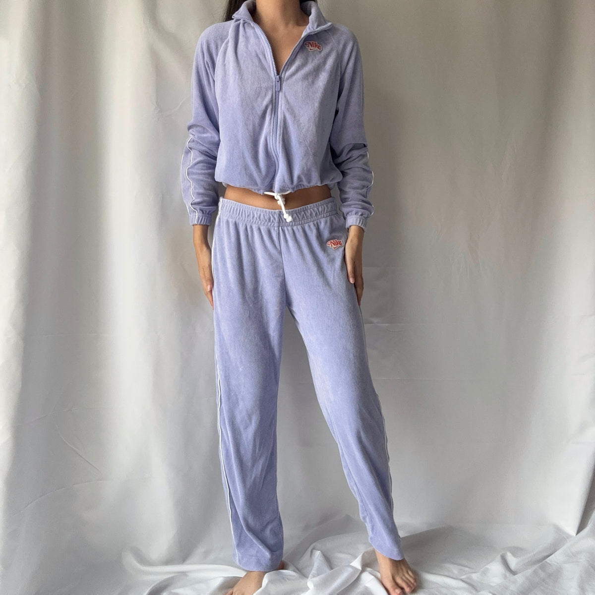 Nike Modern Lavender Velour Track Set