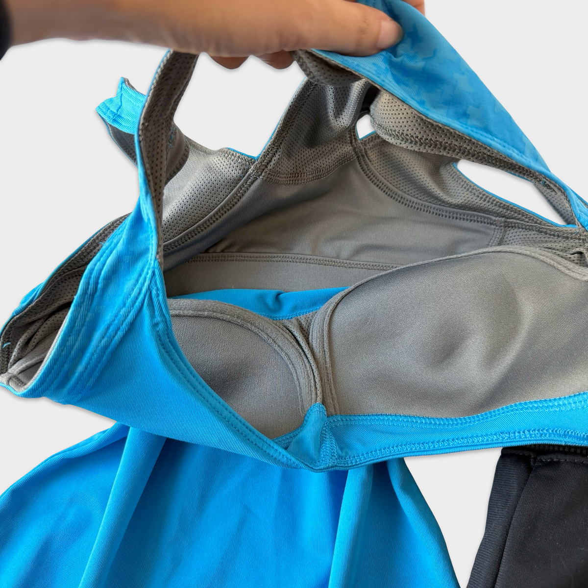Nike 2010s Blue Black Flare Pant Set