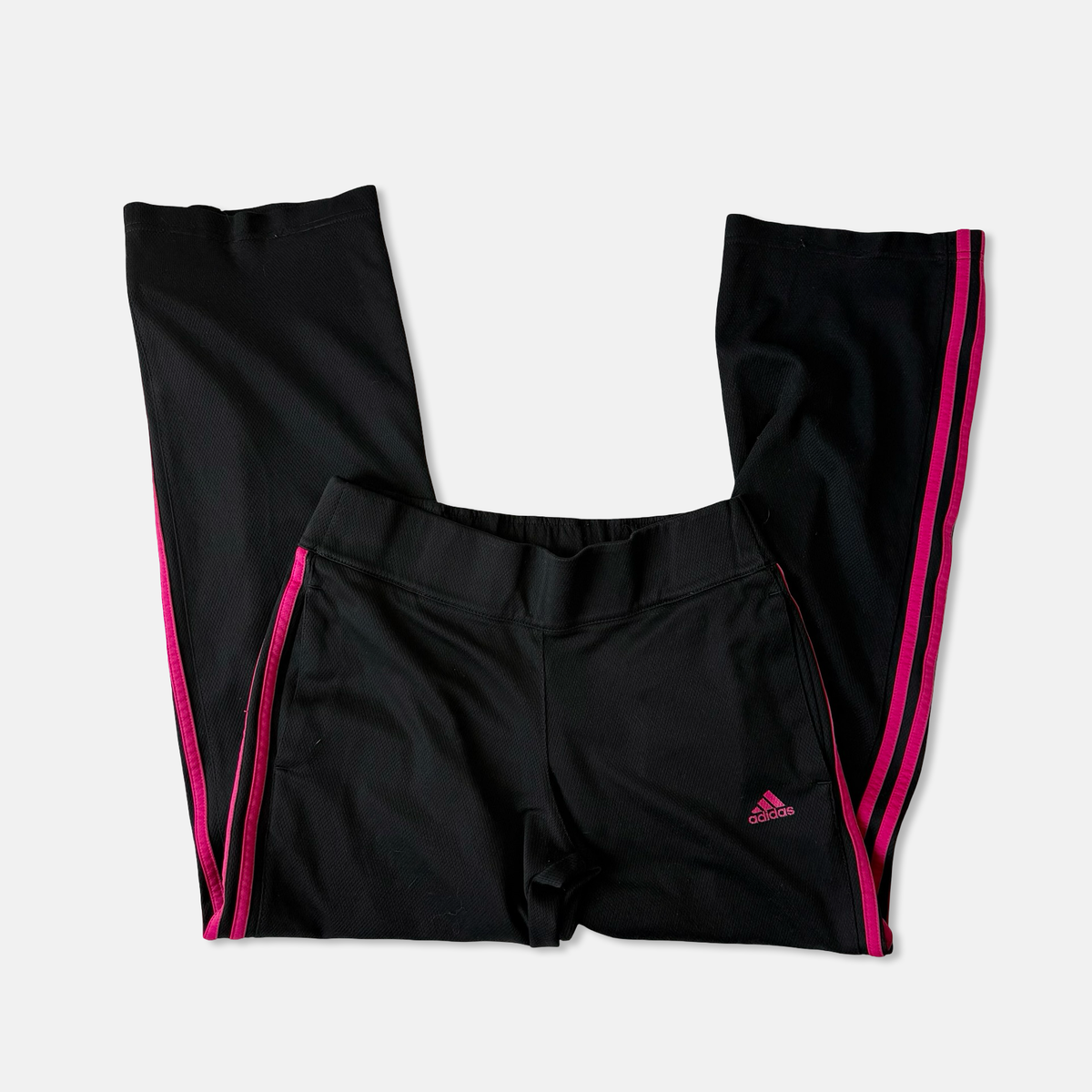 Adidas Mixed Era Pink Black Track Pant Set
