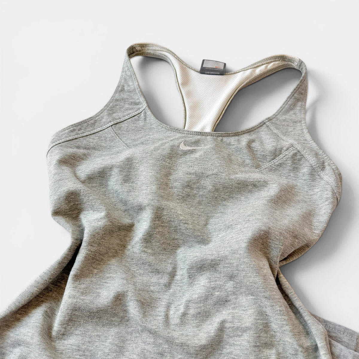 Nike Y2K Grey Active Short Set Minimal Athleisure