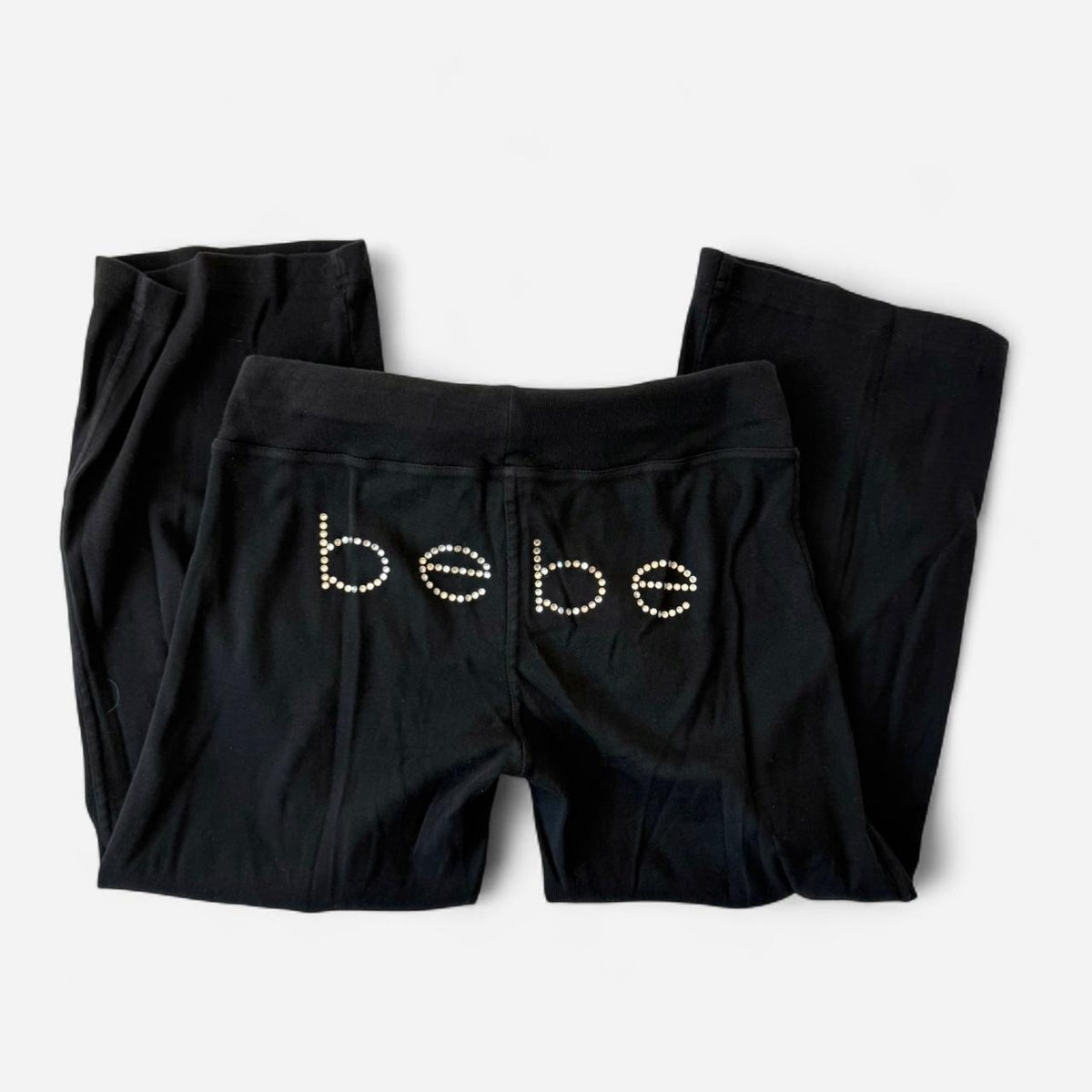 Vintage Bebe Sport Black Zip Jacket & Track Pants Set