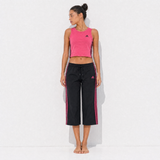 Adidas Y2K Pink Black Capri Set