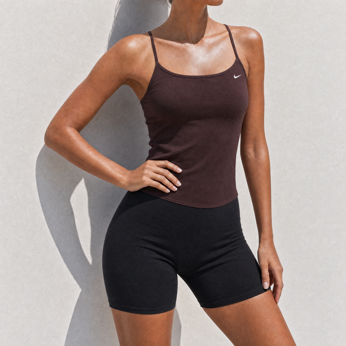 Nike Rare 90s Brown Black Unitard Romper