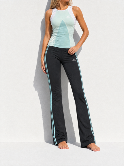 Adidas Y2K Mint Black Track Pant Set